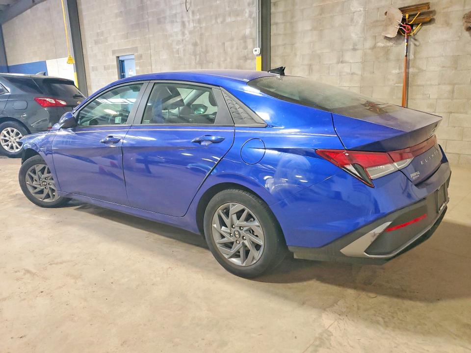 2024 Hyundai Elantra VIN KMHLM4DG2RU813759 COPART salvage auction — FRONT END, Pa - Certificate Of Salvage, sold $4,300 on 2026-07-29 (photo 2)
