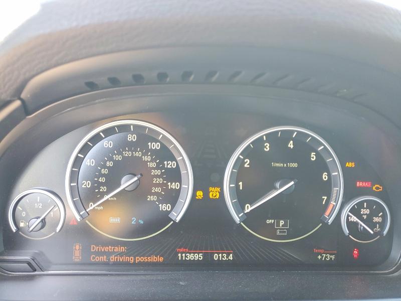 2017 BMW X5 VIN 5UXKT0C55H0S80614 COPART salvage auction — MECHANICAL, Fl - Dis/Dlr/Exp Only Clean Title, sold $4,800 on 2026-07-14 (photo 9)