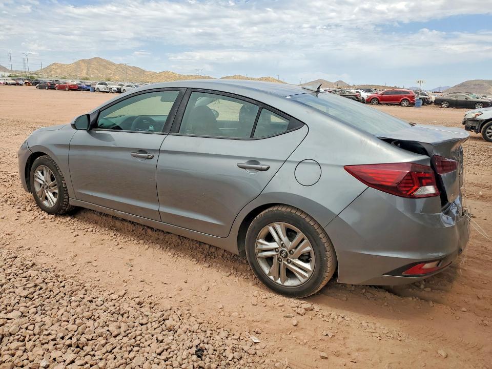 2019 Hyundai Elantra VIN KMHD84LF0KU768991 COPART salvage auction — REAR END, Salvage Title, sold $1,350 on 2026-07-23 (photo 2)