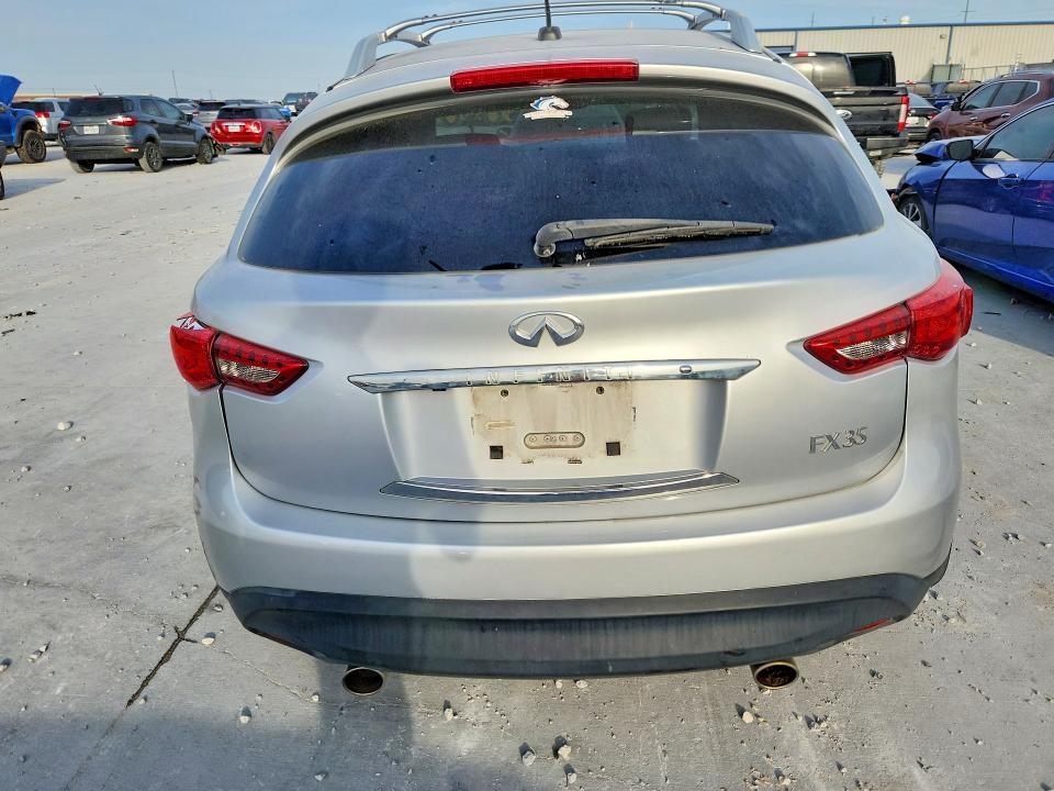 2009 Infiniti Fx VIN JNRAS18W39M151725 COPART salvage auction — REAR END, Tx - Salvage Vehicle Title, sold $200 on 2026-07-24 (photo 6)