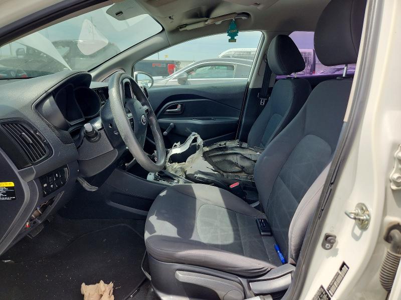 2013 Kia Rio VIN KNADM4A39D6236538 COPART salvage auction — FRONT END, TX - SALVAGE VEHICLE TITLE, sold $250 on 2026-07-24 (photo 7)