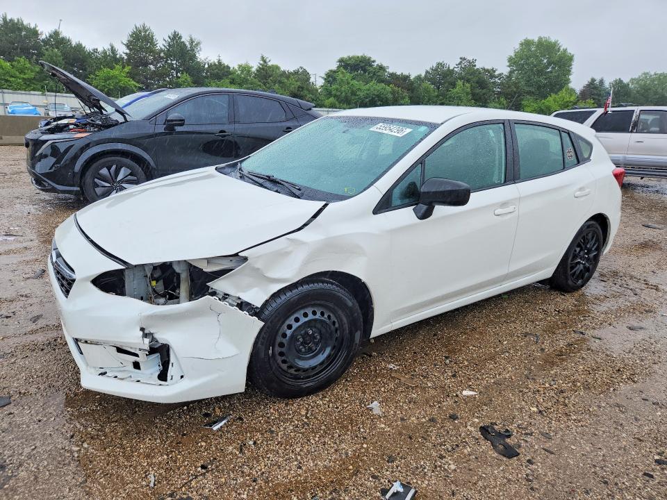 2020 Subaru VIN 4S3GTAB61L3704451 COPART salvage auction — FRONT END, IL - SALVAGE CERTIFICATE, sold $3,850 on 2026-07-09 (photo 1)