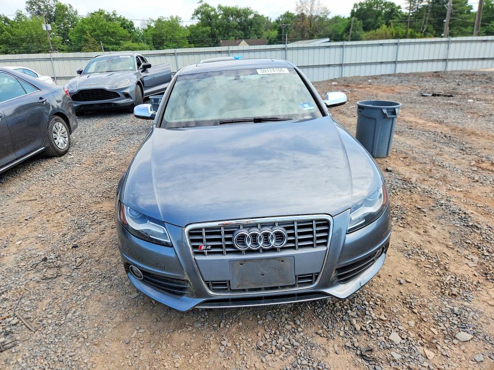 2012 Audi Rs4 VIN WAUBGAFL0CA043390 COPART salvage auction — SIDE, NJ - CERT OF TITLE-SALVAGE, sold $6,300 on 2026-07-31 (photo 5)