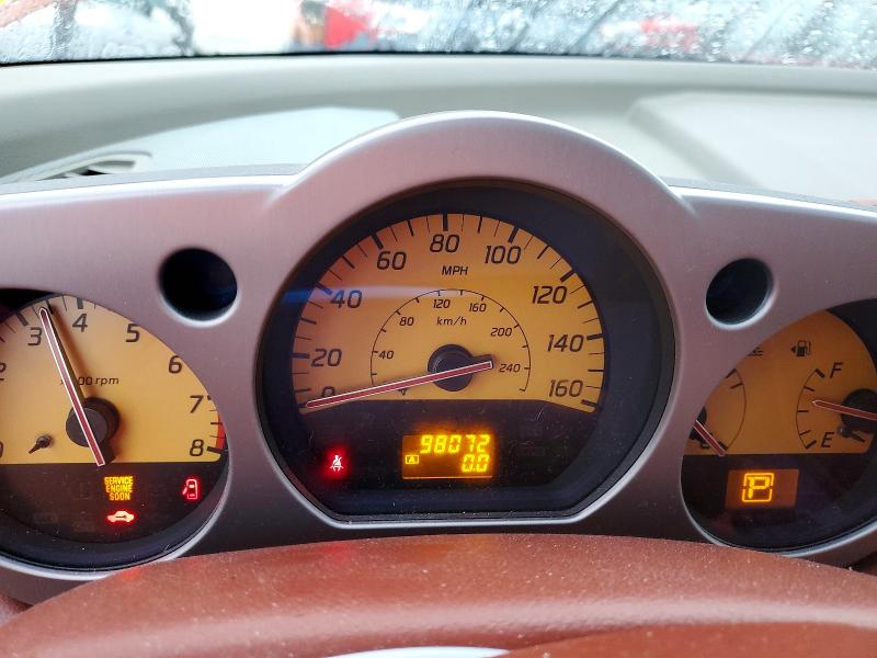2004 Nissan Murano VIN JN8AZ08WX4W311073 COPART salvage auction — FRONT END, In - Cert Of Title-Salvage Title, sold $475 on 2026-07-14 (photo 9)