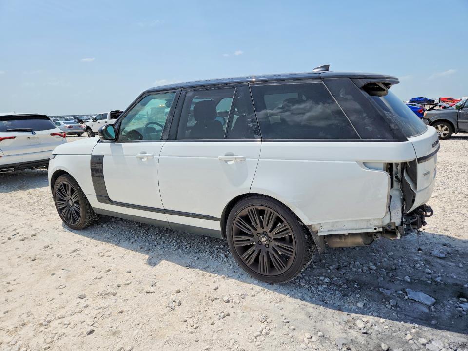 2019 Land rover RANGE ROVER VIN SALGS2RE8KA520360 COPART salvage auction — REAR END, Tx - Certificate Of Title, sold $12,200 on 2026-07-30 (photo 2)