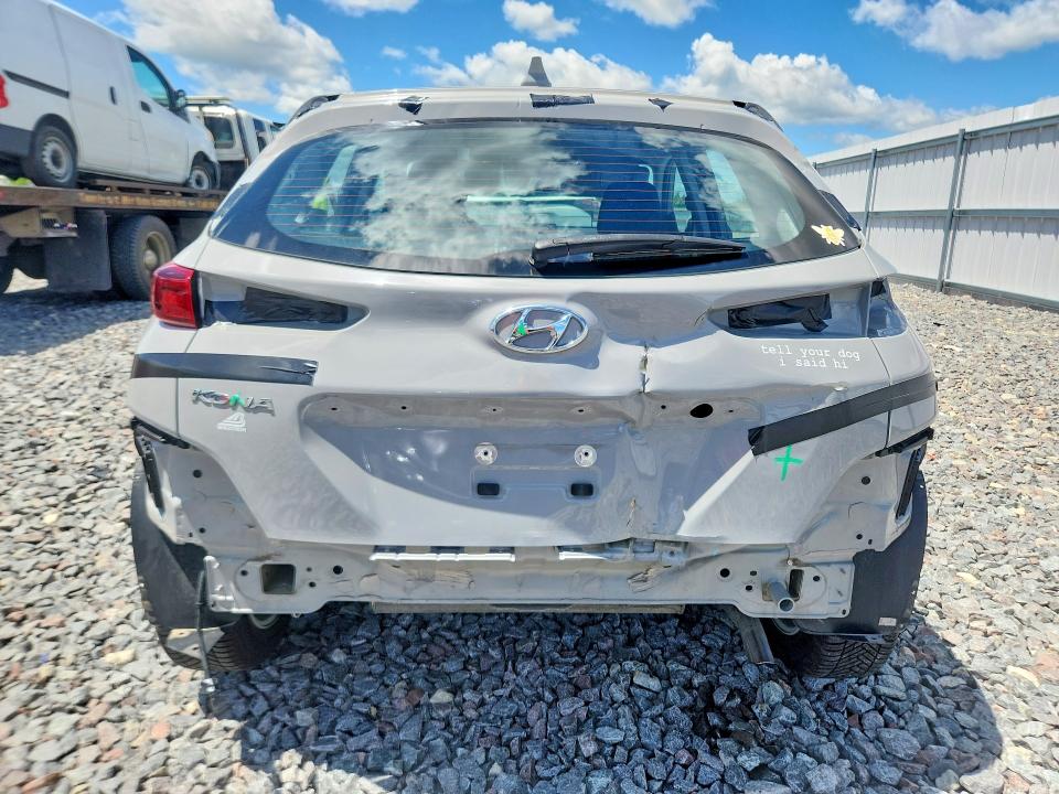 2022 Hyundai VIN KM8K22AB6NU798370 COPART salvage auction — REAR END, WI - CERT OF TITLE-SALVAGE VEHICLE, sold $3,800 on 2026-07-27 (photo 6)