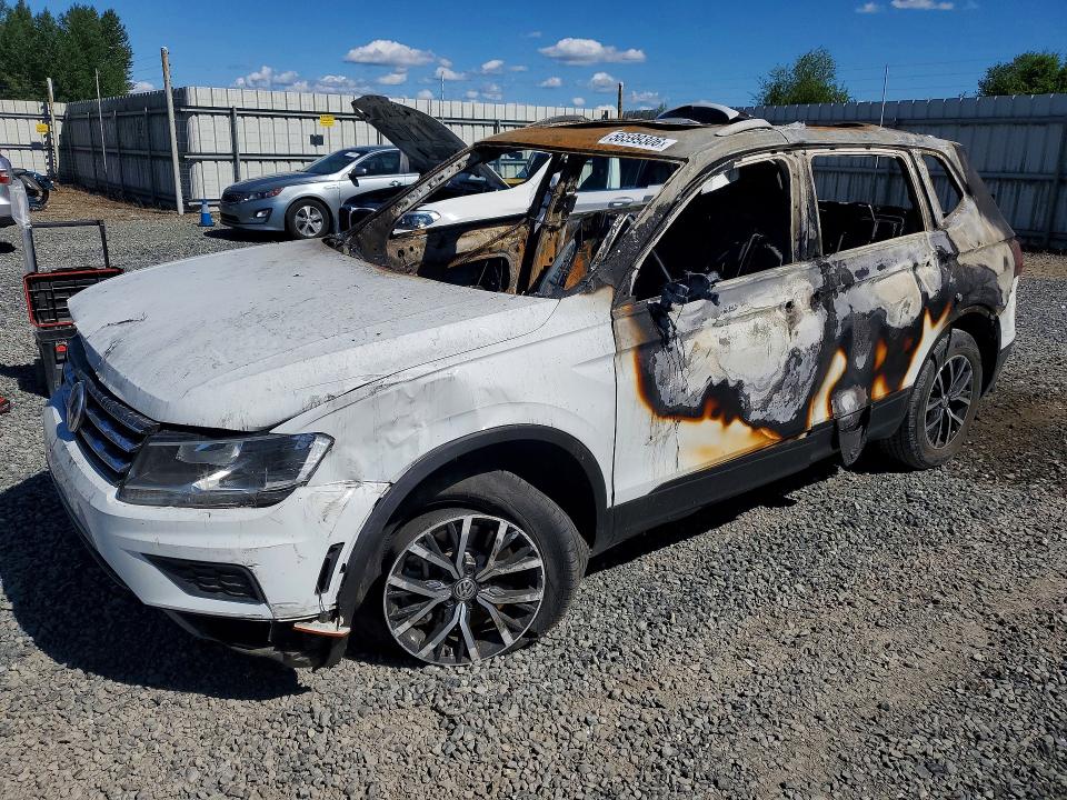 2019 Volkswagen Tiguan VIN 3VV2B7AXXKM066189 COPART salvage auction — BURN, Wa - Parts Only Title, sold $150 on 2026-07-02 (photo 1)