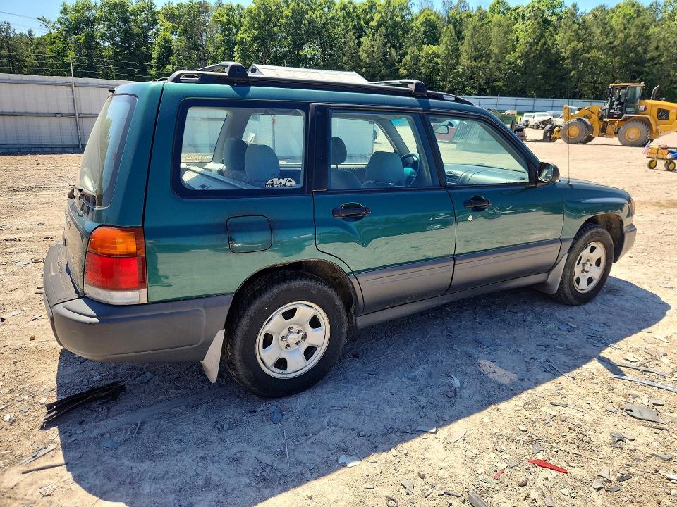 1998 Subaru Forester VIN JF1SF635XWH783054 COPART salvage auction — MECHANICAL, Va - Certificate Of Title, sold $350 on 2026-07-27 (photo 3)