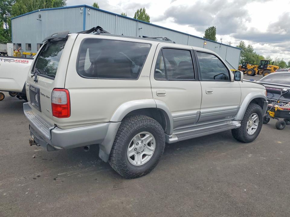2000 Toyota 4runner VIN JT3HN87RXY9035020 COPART salvage auction — ROLLOVER, Or - Salvage Title Certificate, sold $1,050 on 2026-07-20 (photo 3)