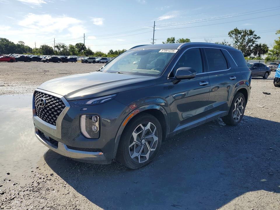 2022 Hyundai Palisade VIN KM8R74HEXNU469201 COPART salvage auction — REAR END, Fl - Certificate Of Destruction, sold $8,500 on 2026-07-10 (photo 1)