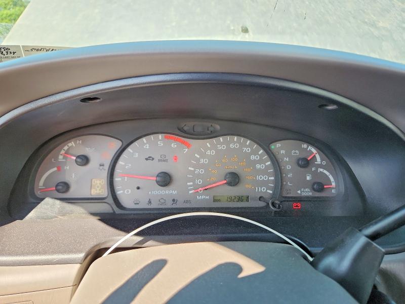2001 Toyota Sequoia VIN 5TDBT48A21S001590 COPART salvage auction — FRONT END, Pa - Certificate Of Salvage, sold $800 on 2026-07-22 (photo 9)