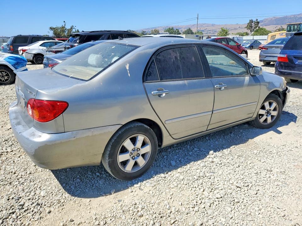 2004 Toyota Corolla VIN JTDBR32E042027184 COPART salvage auction — FRONT END, Ca - Salvage Certificate, sold $525 on 2026-07-09 (photo 3)