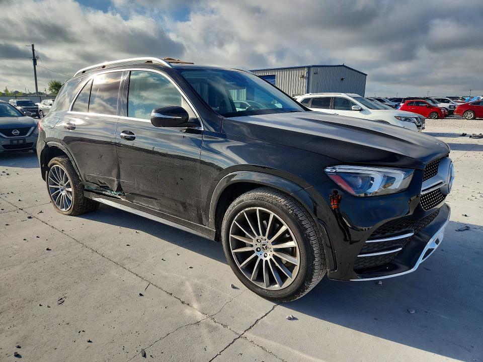 2023 Mercedes-benz Gle VIN 4JGFB4JB1PA877799 COPART salvage auction — SIDE, Tx - Salvage Vehicle Title, sold $23,400 on 2026-07-21 (photo 4)