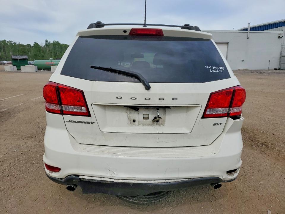2018 Dodge Journey VIN 3C4PDCCG3JT523773 COPART salvage auction — REAR END, On - Permit No Brand - Unfit, sold $2,850 on 2026-07-02 (photo 6)
