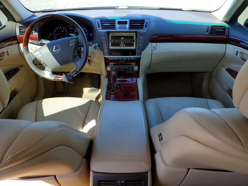 2010 Lexus Ls 460 VIN JTHBL5EF3A5094985 COPART salvage auction — REAR END, CA - SALVAGE CERTIFICATE, sold $4,950 on 2026-07-10 (photo 8)