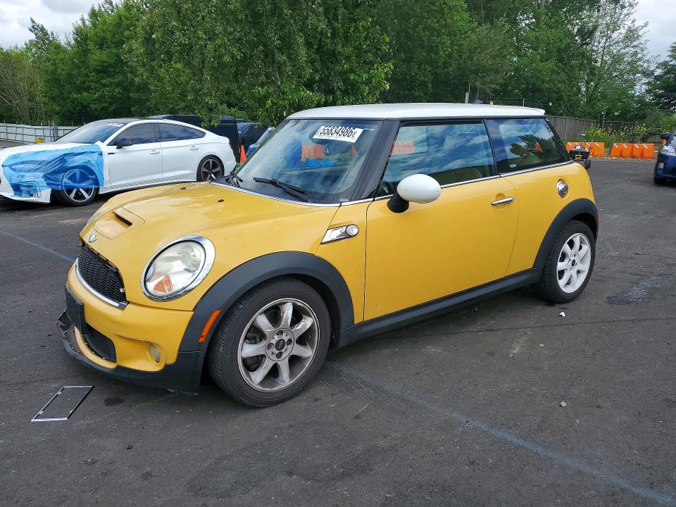 2008 Mini Cooper VIN WMWMF73538TV36299 COPART salvage auction — FRONT END, OR - SALVAGE TITLE CERTIFICATE, sold $725 on 2026-08-19 (photo 1)