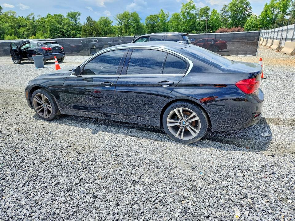 2017 BMW 3er VIN WBA8B9G54HNU50975 COPART salvage auction — MECHANICAL, Sc - Certificate Of Title (P), sold $5,300 on 2026-07-29 (photo 2)