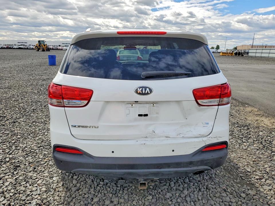 2018 Kia Sorento VIN 5XYPGDA58JG369325 COPART salvage auction — REAR END, Wa - Bill Of Sale, sold $5,400 on 2026-07-15 (photo 6)