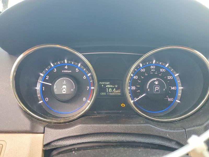 2013 Hyundai VIN 5NPEC4AC6DH527417 COPART salvage auction — SIDE, Or - Salvage Title Certificate, sold $125 on 2026-07-29 (photo 9)
