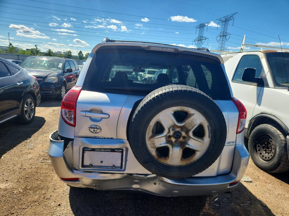 2006 Toyota Rav 4 VIN JTMBD33V765012938 COPART salvage auction — REAR END, Il - Salvage Certificate, sold $1,850 on 2026-07-23 (photo 6)