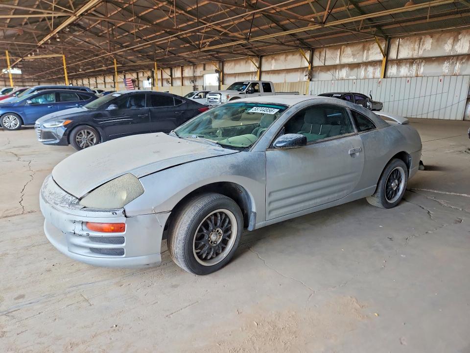 2002 Mitsubishi ECLIPSE VIN 4A3AC44G32E095750 COPART salvage auction — MINOR DENT/SCRATCHES, Az - Certificate Of Title, sold $475 on 2026-09-09 (photo 1)