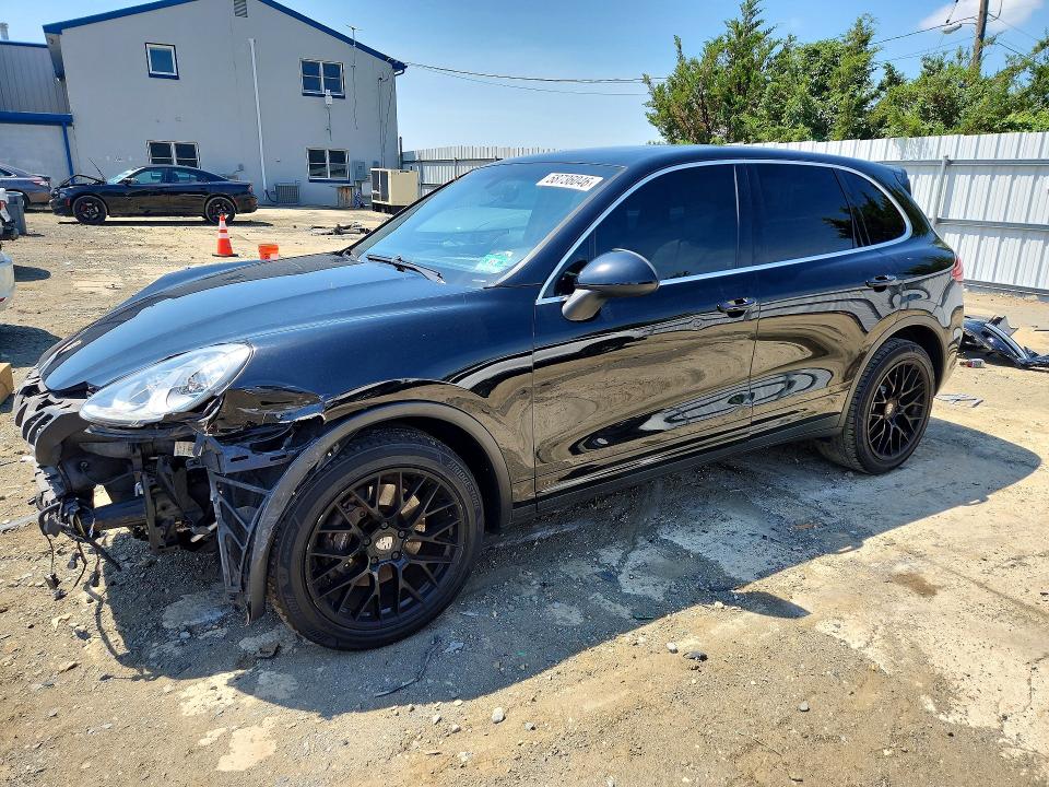 2014 Porsche Cayenne VIN WP1AA2A21ELA05838 COPART salvage auction — FRONT END, Nj - Cert Of Title-Salvage, sold $225 on 2026-07-29 (photo 1)