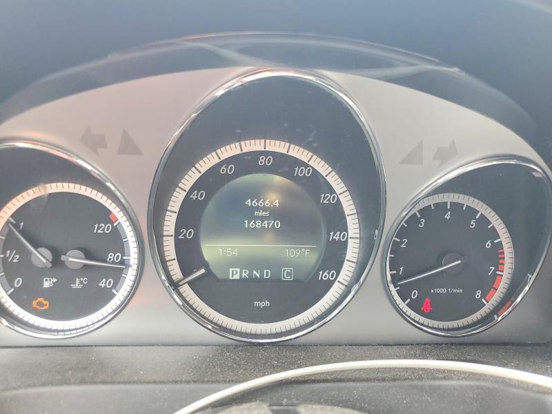 2010 Mercedes-benz C-klasse VIN WDDGF5EBXAR125756 COPART salvage auction — FRONT END, FL - CERT OF TITLE SLVG REBUILDABLE, sold $425 on 2026-07-13 (photo 9)
