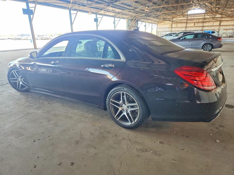 2014 Mercedes-benz S class VIN WDDUG8CB0EA043947 COPART salvage auction — FRONT END, Az - Certificate Of Title, sold $2,050 on 2026-07-29 (photo 2)