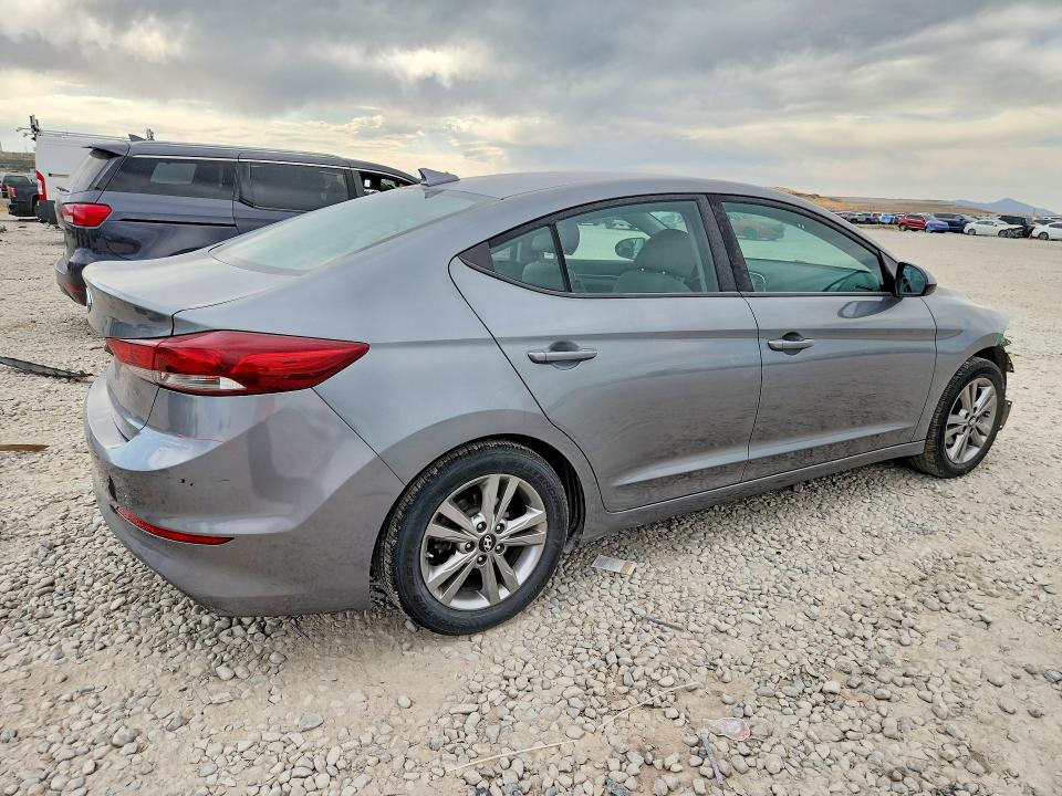 2018 Hyundai Elantra VIN KMHD84LFXJU498702 COPART salvage auction — FRONT END, Oh - Cert Of Title-Salvage, sold $1,700 on 2026-07-17 (photo 3)