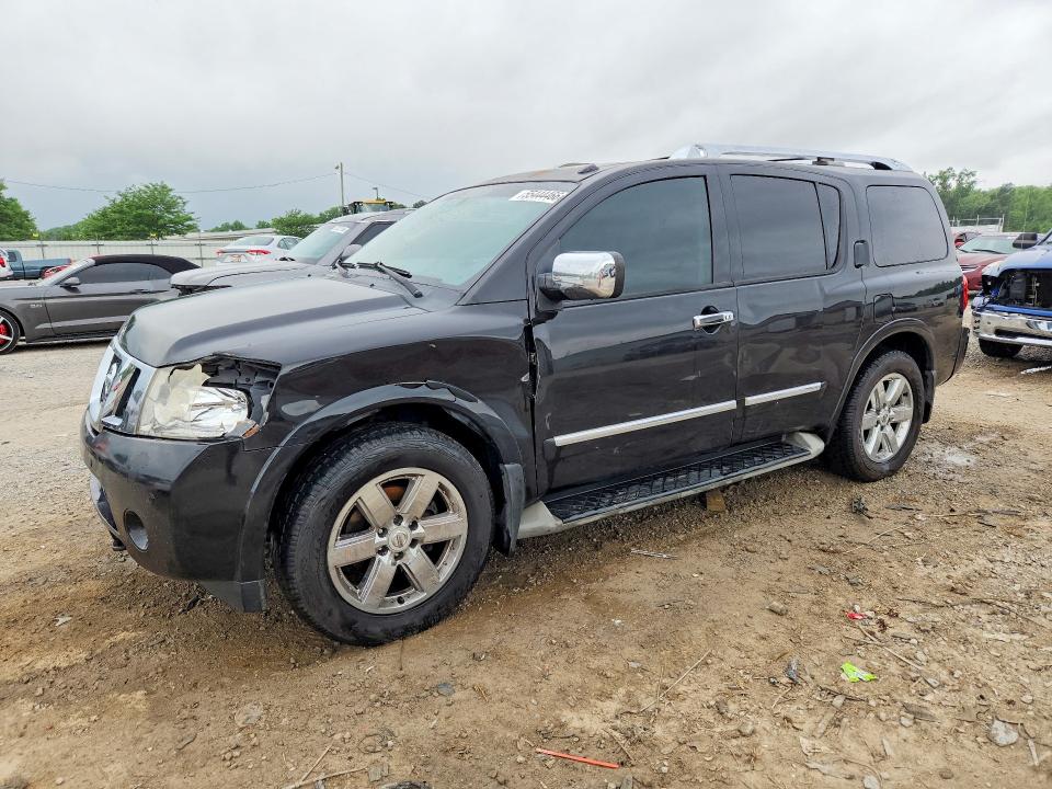 2011 Nissan Armada VIN 5N1AA0NE4BN603945 COPART salvage auction — FRONT END, Ky - Bill Of Sale/Part Only/No Titl, sold $475 on 2026-07-02 (photo 1)