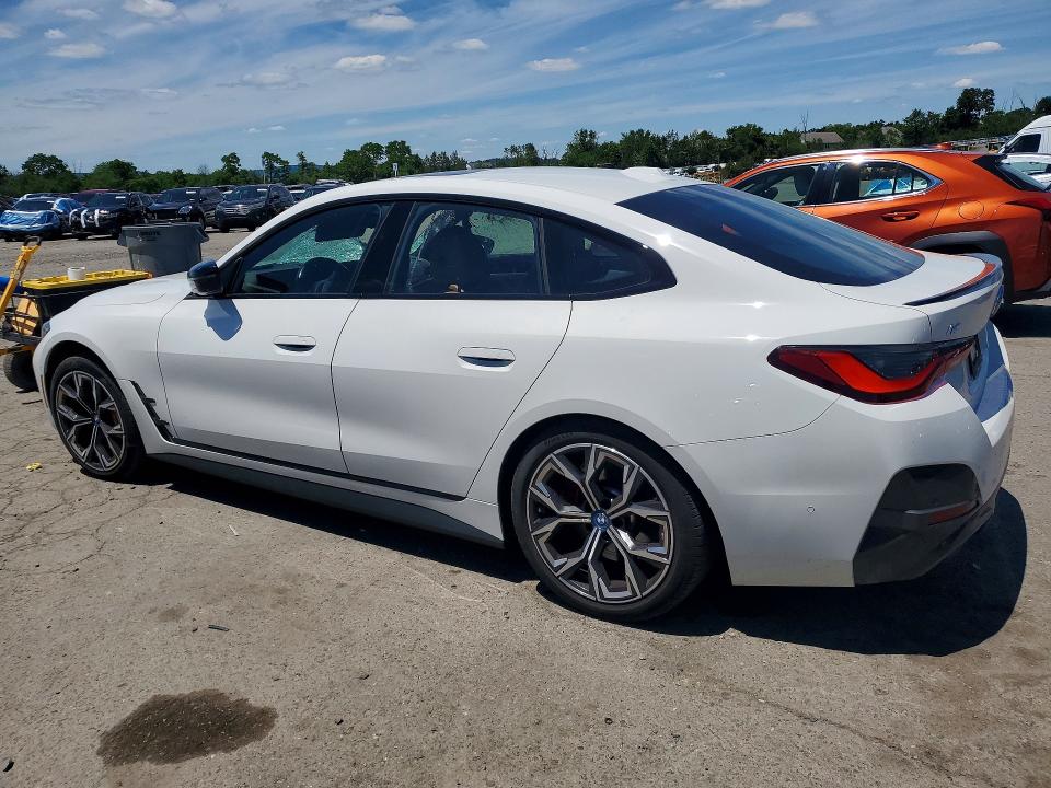 2024 BMW I4 VIN WBY43AW04RFR71887 COPART salvage auction — FRONT END, Pa - Certificate Of Salvage, sold $2,200 on 2026-07-24 (photo 2)