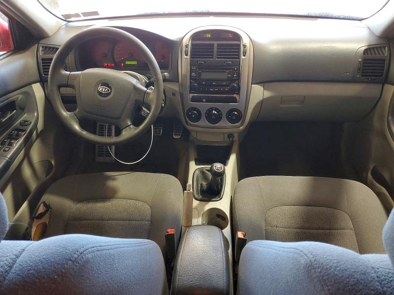 2006 Kia Spectra VIN KNAFE161365244901 COPART salvage auction — MINOR DENT/SCRATCHES, Pa - Non Public Clean Title, sold $200 on 2026-07-09 (photo 8)