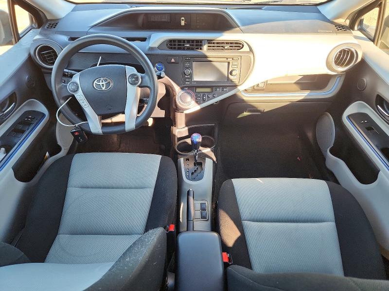 2012 Toyota Prius VIN JTDKDTB35C1525981 COPART salvage auction — REAR END, Il - Salvage Certificate, sold $1,150 on 2026-07-14 (photo 8)
