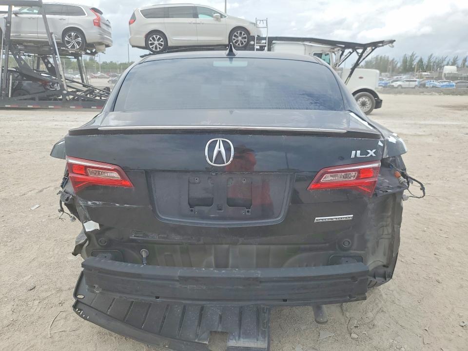 2018 Acura Ilx VIN 19UDE2F45JA007466 COPART salvage auction — REAR END, Fl - Certificate Of Title, sold $475 on 2026-07-09 (photo 6)