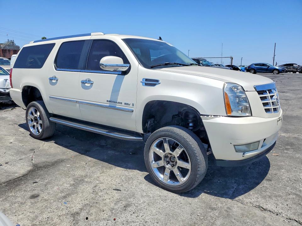 2007 Cadillac Escalade esv VIN 1GYFK66887R262031 COPART salvage auction — SIDE, Ca - Salvage Certificate, sold $2,200 on 2026-07-08 (photo 4)
