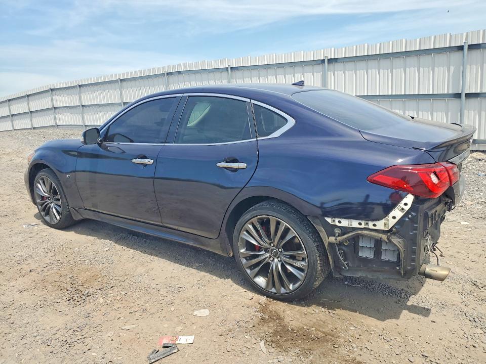 2016 Infiniti Q70 VIN JN1BY1AR5GM270190 COPART salvage auction — REAR END, Id - Salvage Certificate Of Title, sold $2,550 on 2026-07-22 (photo 2)