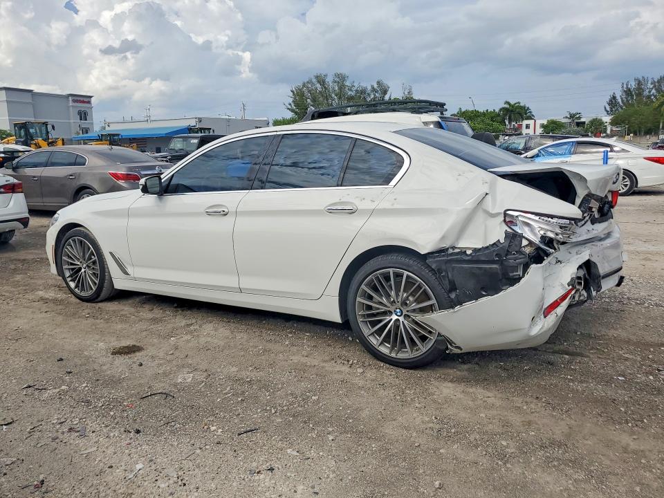 2017 BMW 5er VIN WBAJA5C31HG456271 COPART salvage auction — REAR END, Fl - Cert Of Title Slvg Rebuildable, sold $6,000 on 2026-08-03 (photo 2)