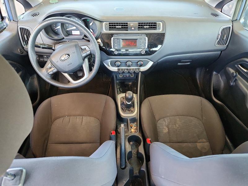 2016 Kia Rio VIN KNADM4A32G6684575 COPART salvage auction — FRONT END, Oh - Cert Of Title-Salvage, sold $250 on 2026-07-27 (photo 8)