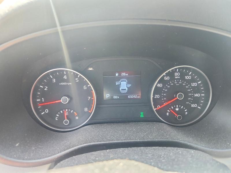 2021 Kia Sportage VIN KNDPMCAC8M7887860 COPART salvage auction — REAR END, Ri - Salvage Certificate Of Title, sold $4,150 on 2026-07-30 (photo 9)