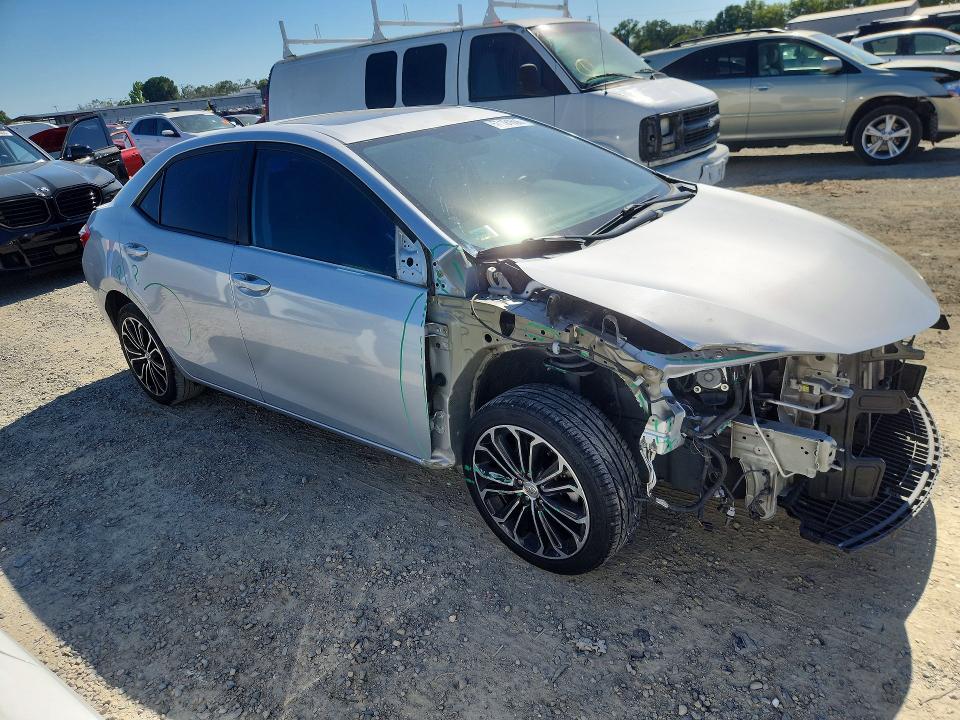 2015 Toyota Corolla VIN 5YFBURHE7FP251064 COPART salvage auction — FRONT END, Ca - Salvage Certificate, sold $3,450 on 2026-07-07 (photo 4)
