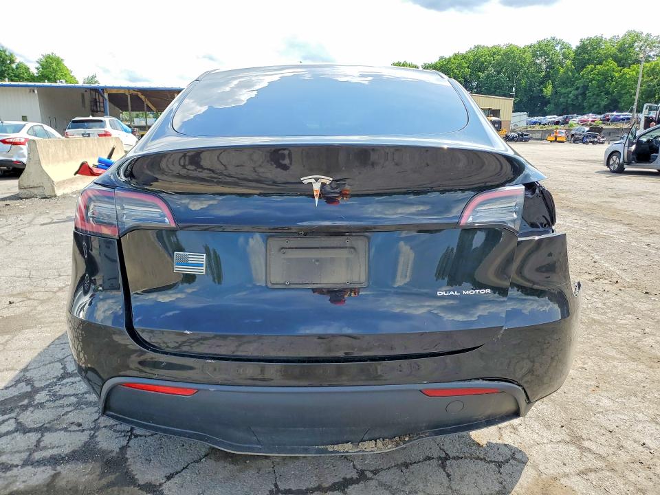2023 Tesla VIN 7SAYGDEE2PA126169 COPART salvage auction — FRONT END, Ny - Certificate Of Title, sold $2,500 on 2026-07-28 (photo 6)