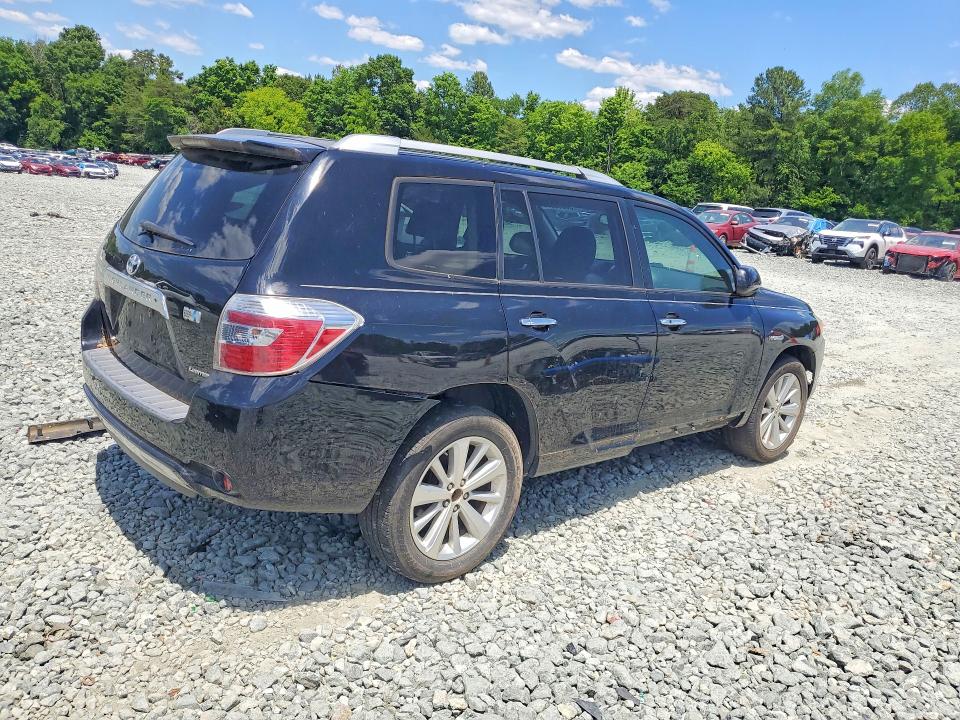 2008 Toyota Highlander hybrid VIN JTEEW44A382009673 COPART salvage auction — MECHANICAL, Mt - Dealer Only Clean Title, sold $1,050 on 2026-07-15 (photo 3)