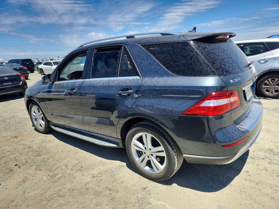 2014 Mercedes-benz M-klasse VIN 4JGDA5HB8EA424637 COPART salvage auction — MINOR DENT/SCRATCHES, Ca - Salvage Certificate, sold $4,700 on 2026-07-02 (photo 2)