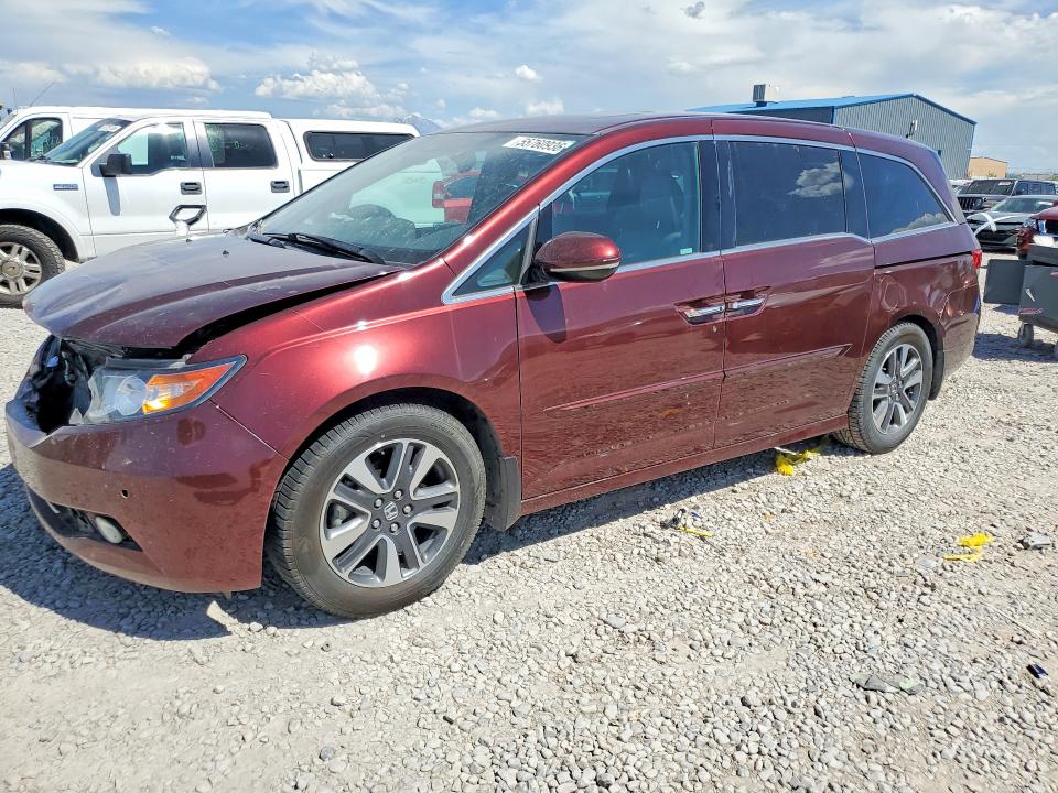 2016 Honda Odyssey VIN 5FNRL5H94GB079456 COPART salvage auction — FRONT END, Ut - Salvage Certificate, sold $3,150 on 2026-07-24 (photo 1)