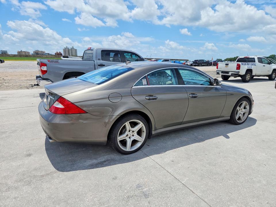 2008 Mercedes-benz Cls-class VIN WDDDJ72X08A128073 COPART salvage auction — WATER/FLOOD, La - Cert Of Title-Salvage Flood, sold $900 on 2026-07-08 (photo 3)