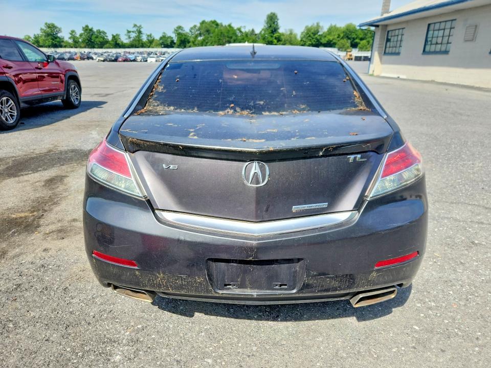 2013 Acura Tl VIN 19UUA8F38DA018780 COPART salvage auction — REAR END, Pa - Reconstructed Clean, sold $850 on 2026-07-03 (photo 6)