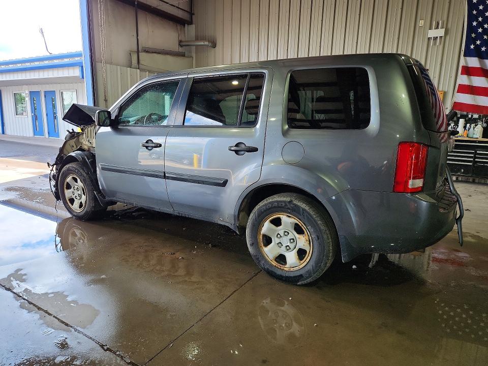 2013 Honda VIN 5FNYF4H23DB069433 COPART salvage auction — FRONT END, NY - MV-907A SALVAGE CERTIFICATE, sold $425 on 2026-07-06 (photo 2)