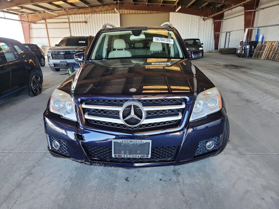 2010 Mercedes-benz Glk-klasse VIN WDCGG8HB3AF406491 COPART salvage auction — FRONT END, Ca - Salvage Certificate, sold $1,700 on 2026-08-20 (photo 5)