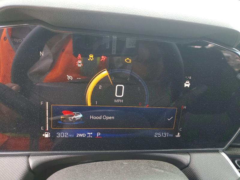 2024 Chevrolet Trailblazer VIN KL79MRSL4RB076519 COPART salvage auction — FRONT END, Ia - Cert Of Title-Salvage Title, sold $8,700 on 2026-07-10 (photo 9)