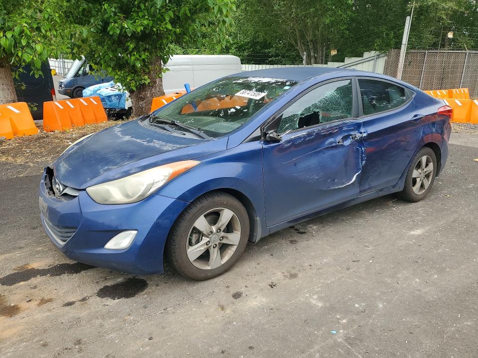 2022 Hyundai VIN KMHDH4AE6DU808147 COPART salvage auction — SIDE, Or - Salvage Title Certificate, sold $400 on 2026-07-27 (photo 1)